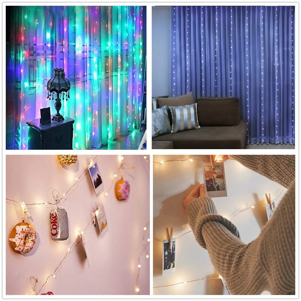 3meter LED USB Power Remote Control Curtain Fairy Lights Home Wedding Party Decor Christmas Garland Light LED String Lights
3meter LED USB Power Remote Control Curtain Fairy Lights Home Wedding Party Decor Christmas Garland Light LED String Lights