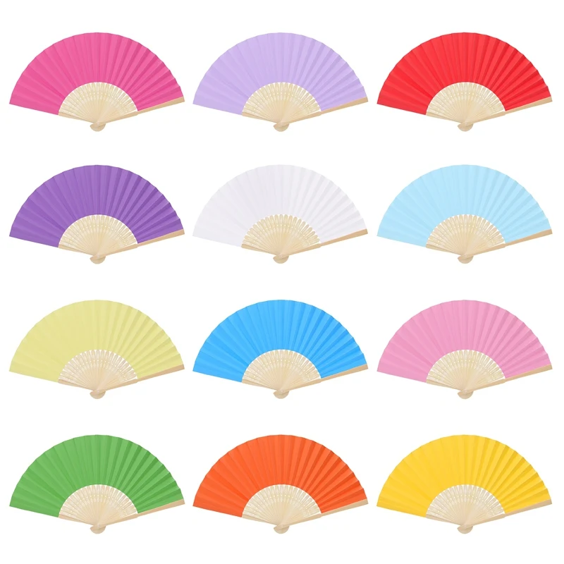 Chinese Style Blank Folding Fan Children Painting Hand Held Bamboo Paper Pocket Fan Coloring Blank Paper Fan DIY Craft Gift
Chinese Style Blank Folding Fan Children Painting Hand Held Bamboo Paper Pocket Fan Coloring Blank Paper Fan DIY Craft Gift