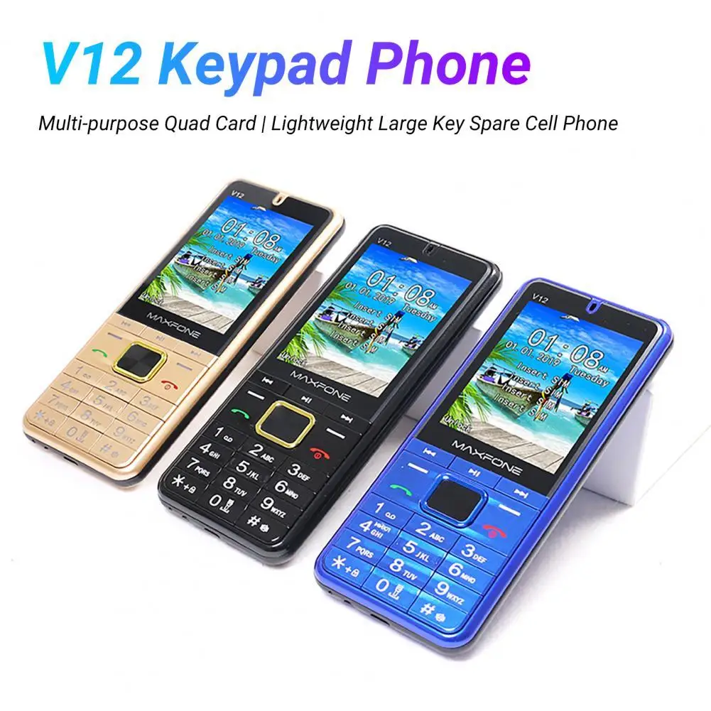 High-quality Mobile Phone Convenient Multiple Languages Keypad Phone US/EU/UK Plug Spare Handphone for Grandfather Phone
High-quality Mobile Phone Convenient Multiple Languages Keypad Phone US/EU/UK Plug Spare Handphone for Grandfather Phone