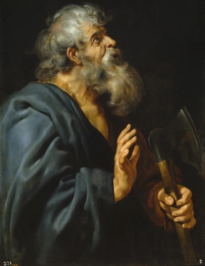TOP ART OIL PAINTING -100% HANDPAINTED # ARTIST RUBENS, PETER PAUL - SAN MATIAS, 1610 OIL PAINTING REPLICA WORK --ACCEPT CUSTOM
TOP ART OIL PAINTING -100% HANDPAINTED # ARTIST RUBENS, PETER PAUL - SAN MATIAS, 1610 OIL PAINTING REPLICA WORK --ACCEPT CUSTOM
