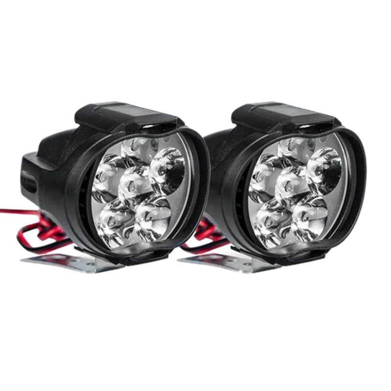 2Pcs 6 Led Motorcycle Light Headlight Assembly 10W 1000Lm Universal Scooter ATV Fog Spotlight 6000K White Car Drl Lamp
2Pcs 6 Led Motorcycle Light Headlight Assembly 10W 1000Lm Universal Scooter ATV Fog Spotlight 6000K White Car Drl Lamp