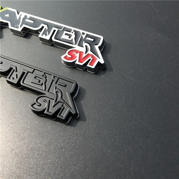 1 шт. 3D металлический сплав RAPTOR SVT логотип эмблема значок автомобильные наклейки