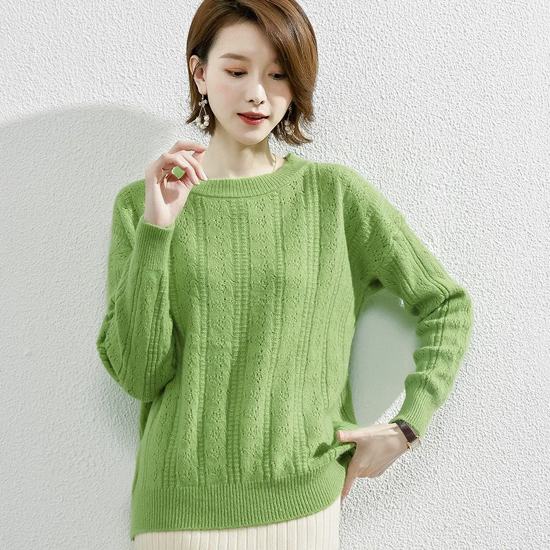 O-Neck Knitted Jumpers for Women Sweater Casual Loose Long Sleeve Winter Sweater Female Pullovers Streetwear
O-Neck Knitted Jumpers for Women Sweater Casual Loose Long Sleeve Winter Sweater Female Pullovers Streetwear