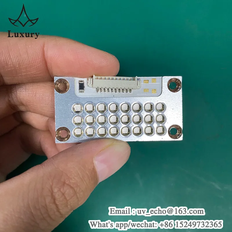 3515 UV LED Module For Vv Gel Curing Lights UV Flatbed Printer Ink Varnish Curing Dry Lamps 365nm 395nm Ultraviolet Lights
3515 UV LED Module For Vv Gel Curing Lights UV Flatbed Printer Ink Varnish Curing Dry Lamps 365nm 395nm Ultraviolet Lights