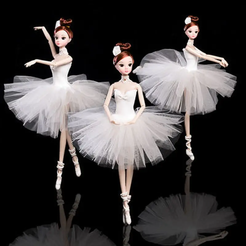 32cm Ballet doll Fashion Girl Dolls Large Original Handmade 1/6 Doll Full Set 11 Jointed Doll Girls Toys for Children Kids Gift
32cm Ballet doll Fashion Girl Dolls Large Original Handmade 1/6 Doll Full Set 11 Jointed Doll Girls Toys for Children Kids Gift