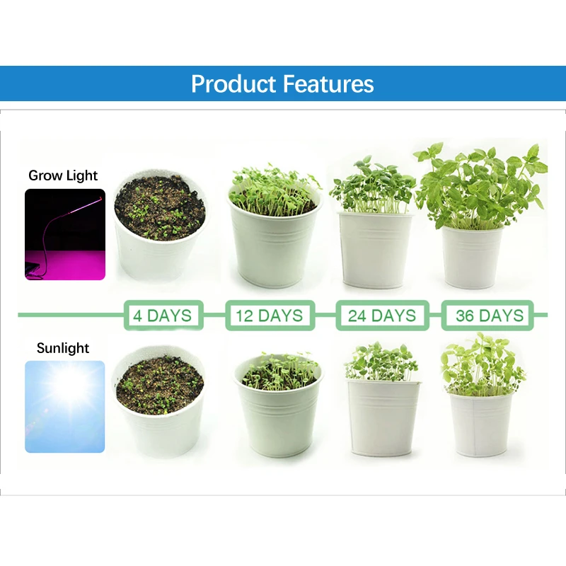 DC 5V USB Led Grow Light Full Spectrum 3W/5W 14LEDs/27LEDs Flexible Fitolamp Phyto Lamp for Desktop Plant Power Bank 
DC 5V USB Led Grow Light Full Spectrum 3W/5W 14LEDs/27LEDs Flexible Fitolamp Phyto Lamp for Desktop Plant Power Bank