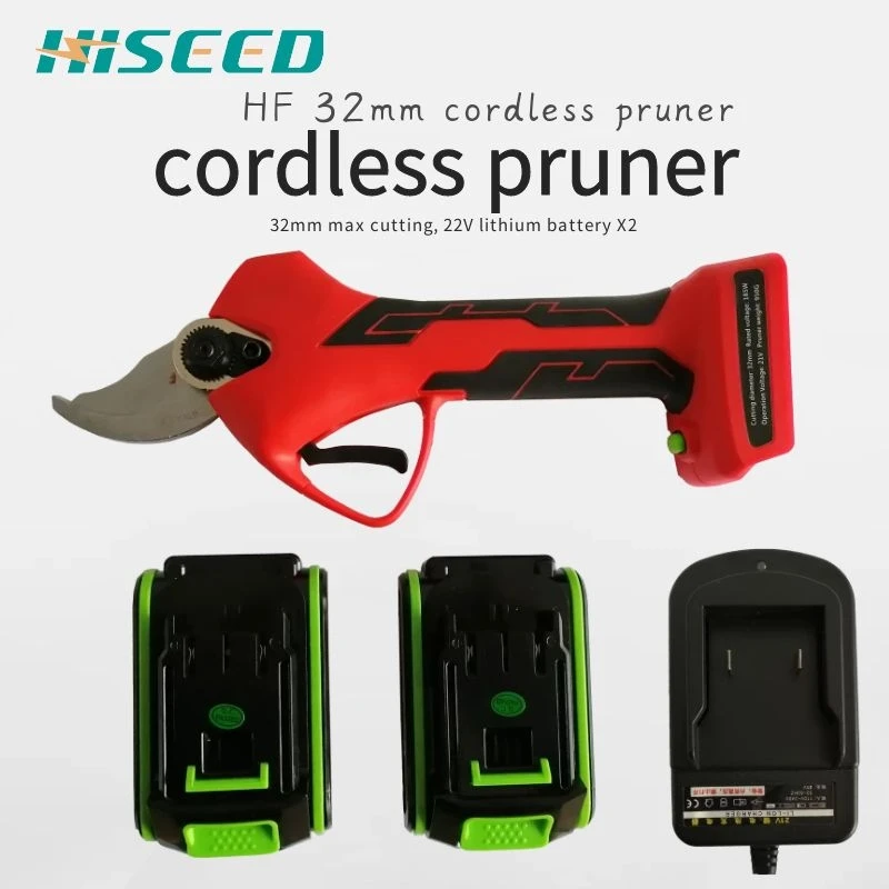 HISEED-G02 30 мм портативные беспроводные Электрические садовые ножницы для виноградников и сада
HISEED-G02 30 мм портативные беспроводные Электрические садовые ножницы для виноградников и сада