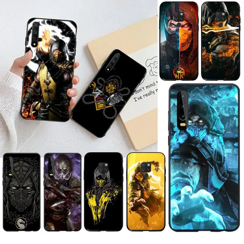 Популярный чехол для телефона Mortal Kombat Huawei P40 P30 P20 lite Pro Mate 30 20 P Smart 2019 prime|Бамперы| |