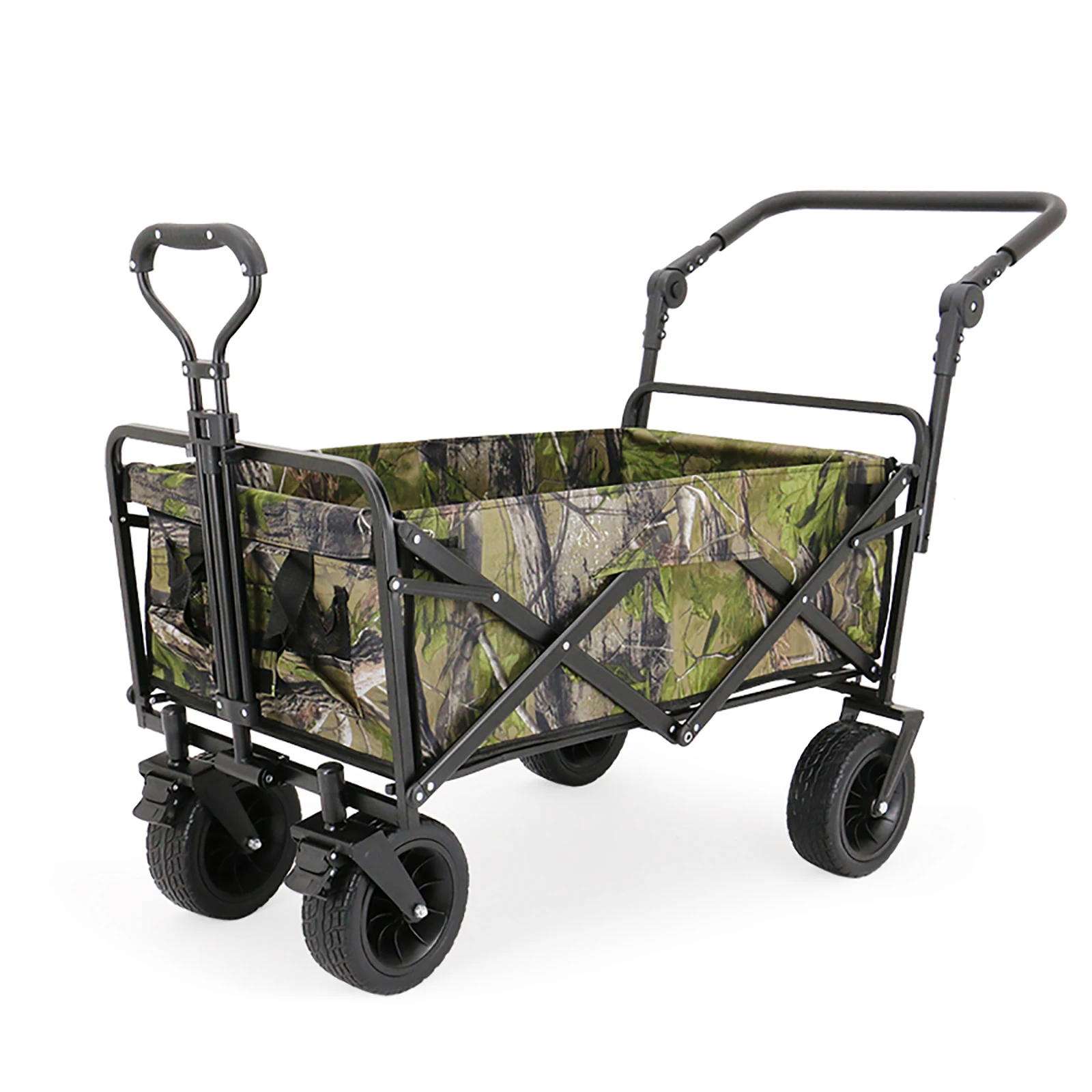 4 Wheel Camping Trolley Cart Pull Along Cart with Brake Garden Folding Wagon Easy to Take Apart and Wash
4 Wheel Camping Trolley Cart Pull Along Cart with Brake Garden Folding Wagon Easy to Take Apart and Wash