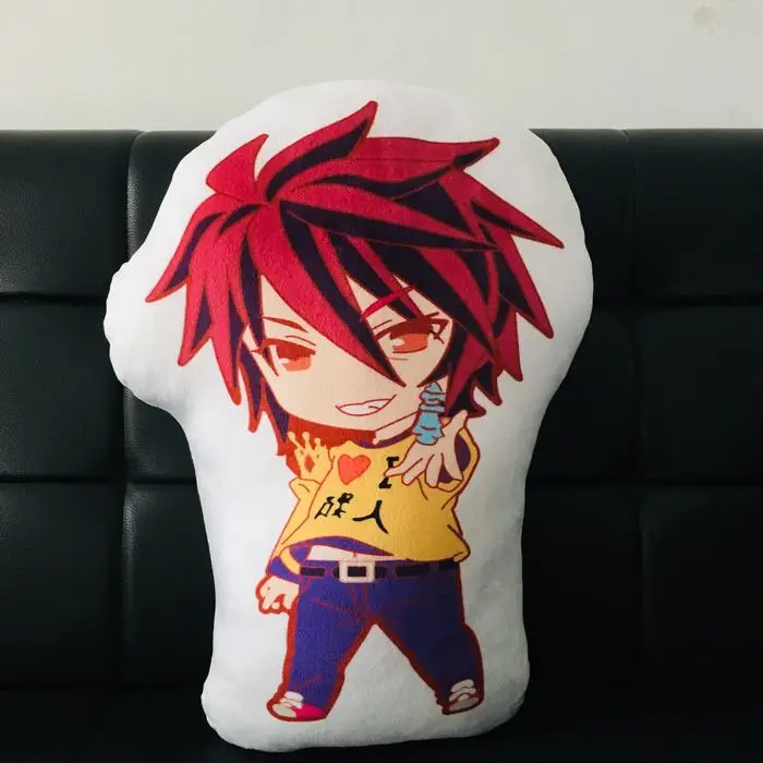 Anime No game no life Printing pillow plush Toy Cushion pillow stuffed doll double sided pillowcase toy Gifts
Anime No game no life Printing pillow plush Toy Cushion pillow stuffed doll double sided pillowcase toy Gifts