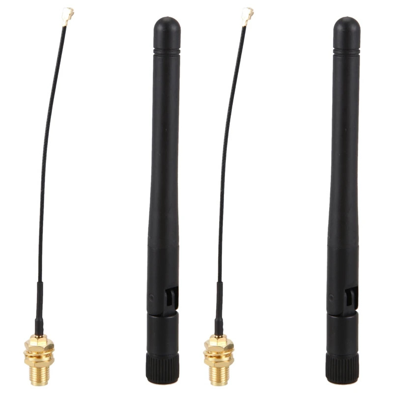2X 433Mhz Antenna 5Dbi GSM RP-SMA Plug Rubber Waterproof Lorawan Antenna + IPX to SMA Small Cable Extension
2X 433Mhz Antenna 5Dbi GSM RP-SMA Plug Rubber Waterproof Lorawan Antenna + IPX to SMA Small Cable Extension