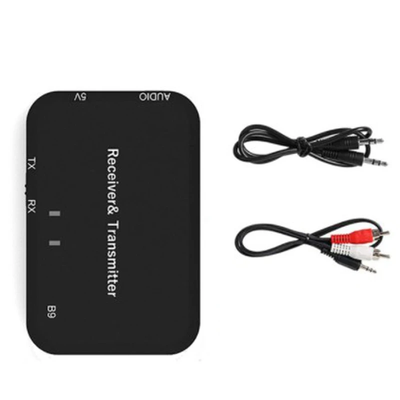 B9 2 в 1 Bluetooth беспроводной аудио приемник передатчик 3 5 мм AUX HIFI разъем музыкальный