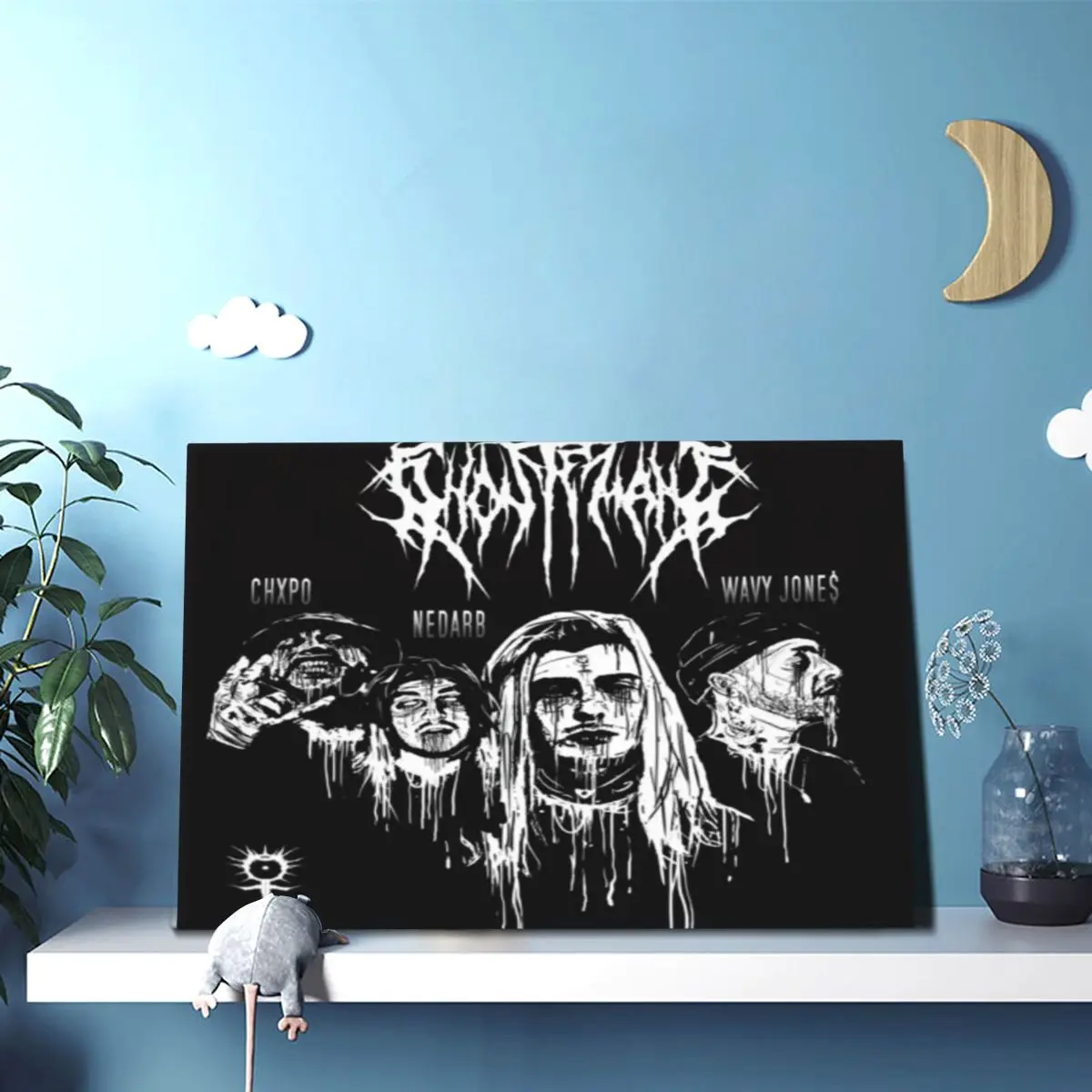 Ghostemane 834 Anime Poster Home Decor Painting For Home Poster Anime Wall Decoration Interior Paintings Painting By Numbers
Ghostemane 834 Anime Poster Home Decor Painting For Home Poster Anime Wall Decoration Interior Paintings Painting By Numbers