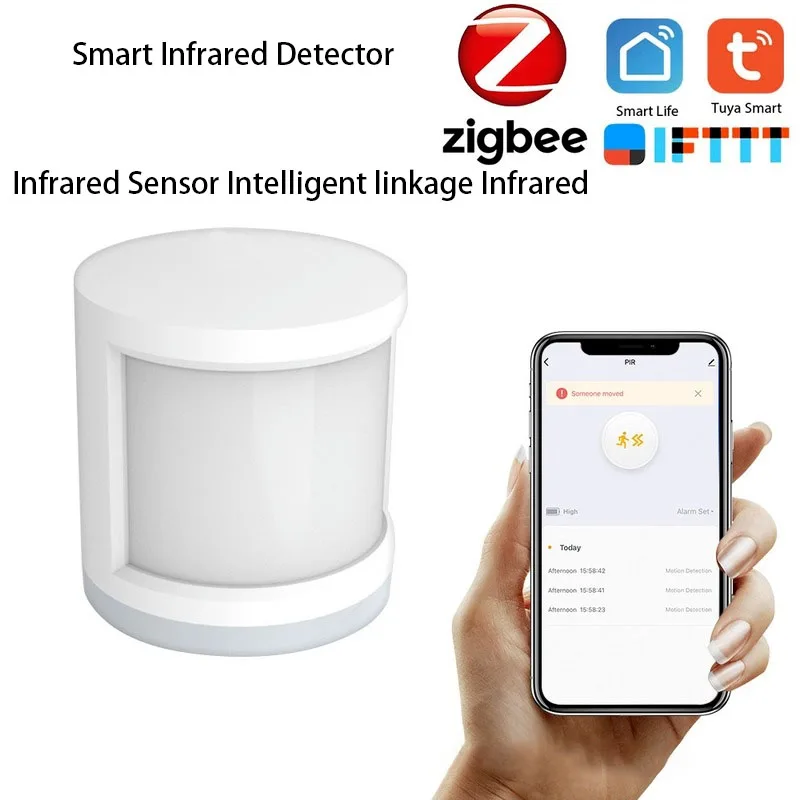 Интеллектуальный датчик инфракрасного излучения Tuya ZigBee, широкоугольный датчик движения человеческого тела, датчик связи с домашней сигнал...
Интеллектуальный датчик инфракрасного излучения Tuya ZigBee, широкоугольный датчик движения человеческого тела, датчик связи с домашней сигнал...