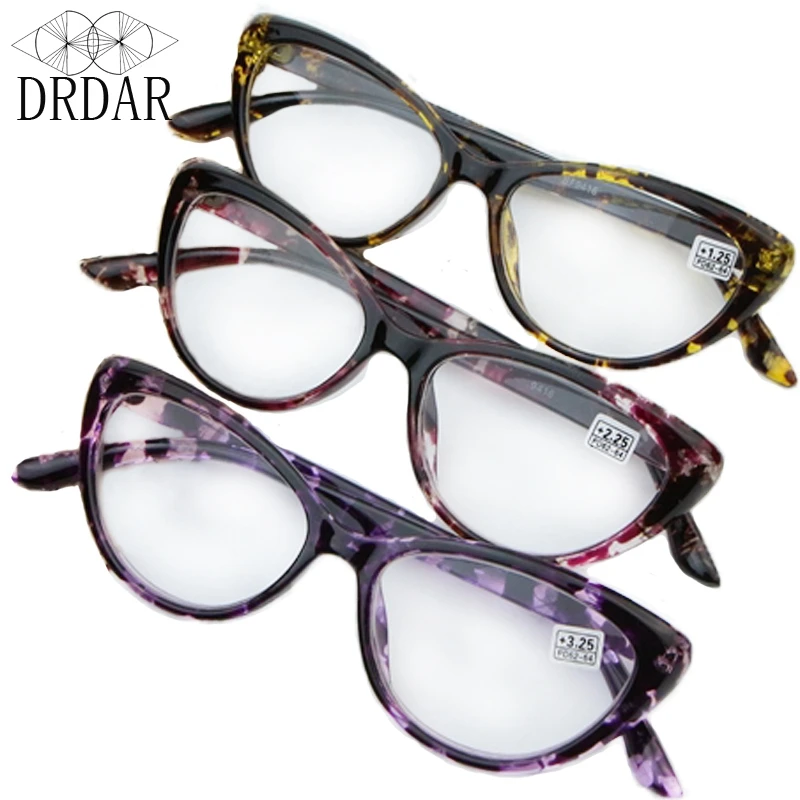 Women's fashion Reading Glasses Comfortable Purple yellow red mixed color Eyewear tortoiseshell Cat eye Plastic Reading mirror
Women's fashion Reading Glasses Comfortable Purple yellow red mixed color Eyewear tortoiseshell Cat eye Plastic Reading mirror