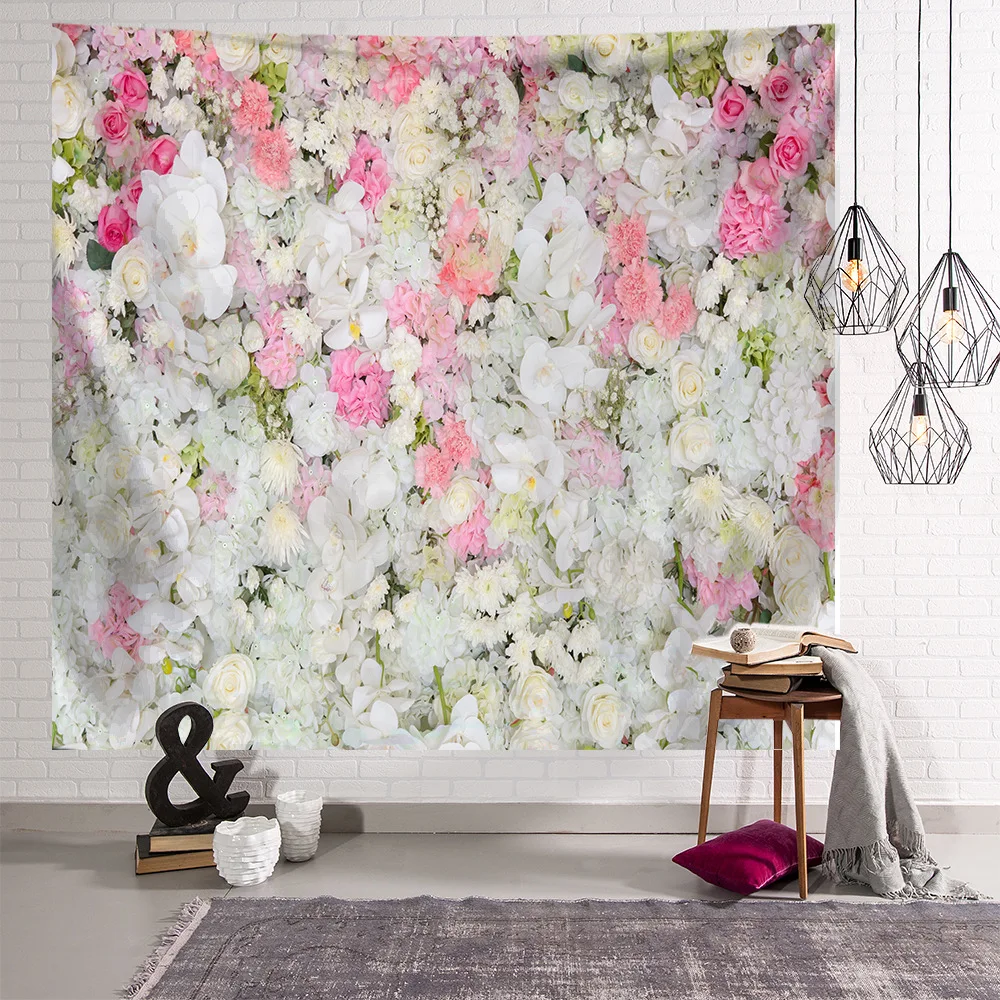 Nordic Style Fresh Rose Flowers Print Tapestry Wall Hanging Living Girlish Style Room Bedroom Home Decor Tapestry Couch Blanket
Nordic Style Fresh Rose Flowers Print Tapestry Wall Hanging Living Girlish Style Room Bedroom Home Decor Tapestry Couch Blanket