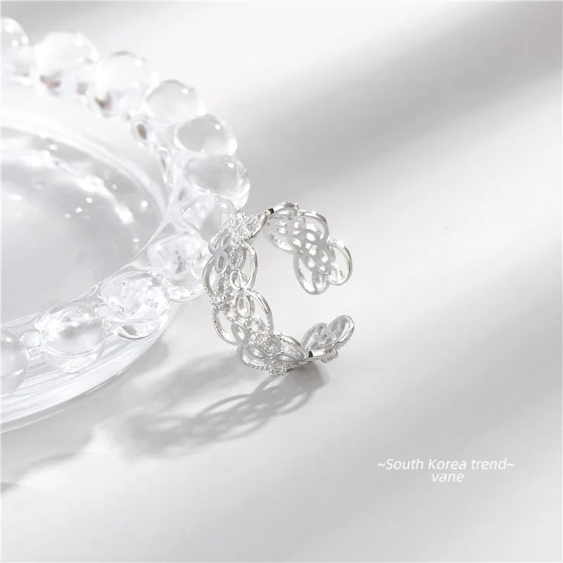 Sterling Silver 925 Exquisite Lace Open Ring Jewellery Wedding Ring Silver Ring Luxury Silver 925 Jewelry Womens Rings
Sterling Silver 925 Exquisite Lace Open Ring Jewellery Wedding Ring Silver Ring Luxury Silver 925 Jewelry Womens Rings