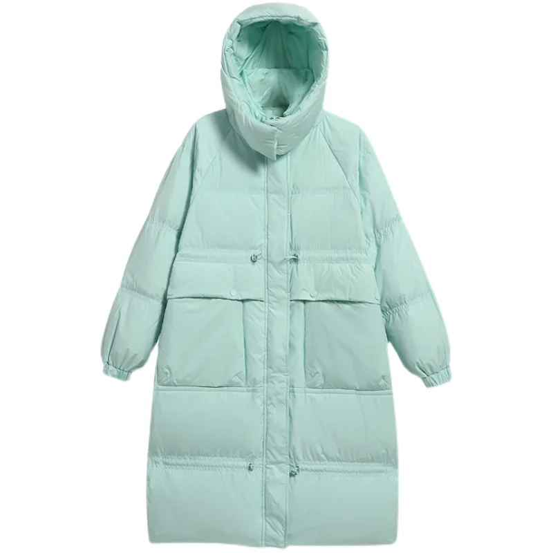 Fitaylor Winter Hooded Candy Color Long Feather Jacket Women 90% White Duck Down Warm Coat Casual Loose High Waist New Outwear
Fitaylor Winter Hooded Candy Color Long Feather Jacket Women 90% White Duck Down Warm Coat Casual Loose High Waist New Outwear