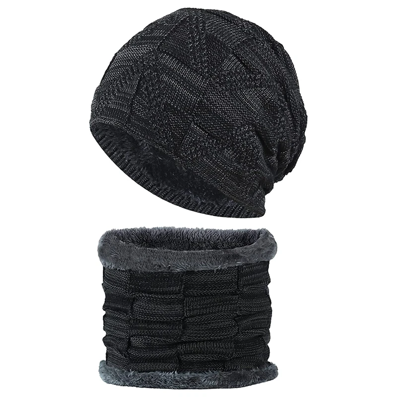 Beanie Hat Men Women Warm Comfortable Winter Hat With Soft Plush Loop Scarf Hat Set
Beanie Hat Men Women Warm Comfortable Winter Hat With Soft Plush Loop Scarf Hat Set