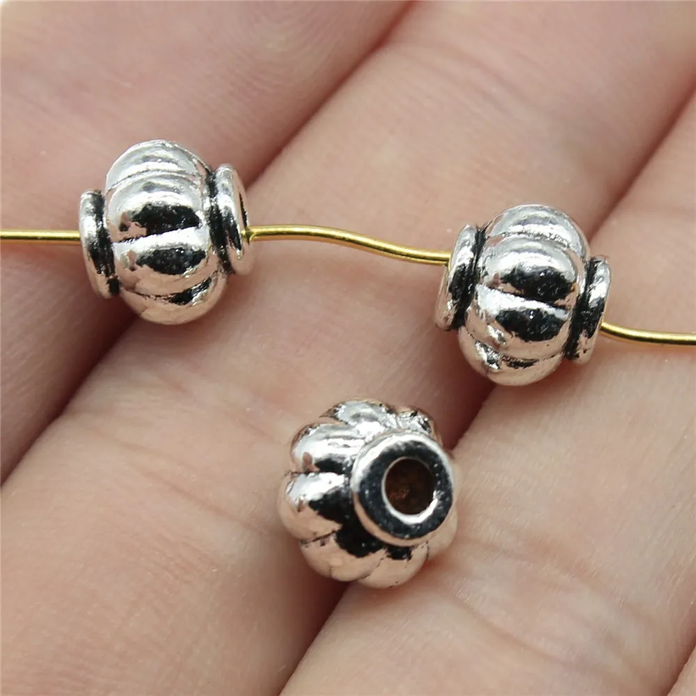 10pcs 8x9x9mm Antique Silver Color Pumpkin Beads Small Hole Beads Spacers Beads For Jewelry Making B13929
10pcs 8x9x9mm Antique Silver Color Pumpkin Beads Small Hole Beads Spacers Beads For Jewelry Making B13929