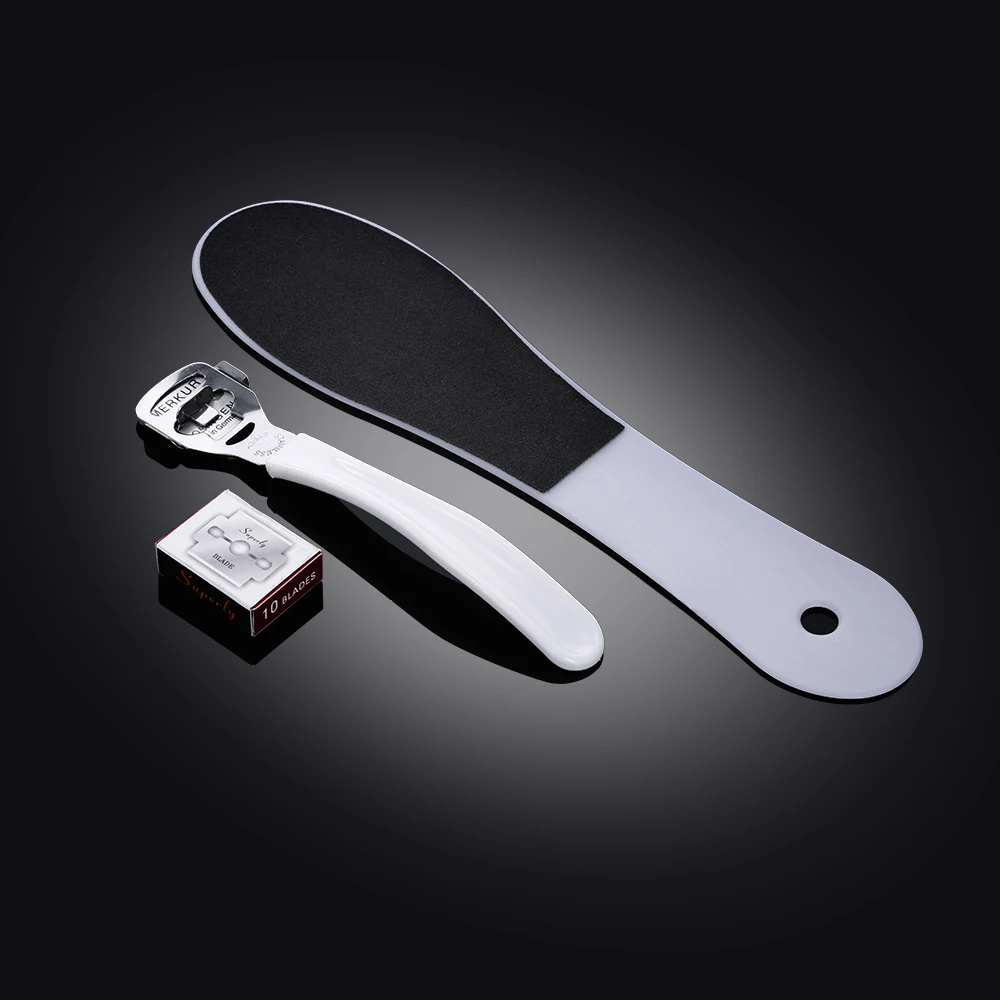 Скраб для ног, отшелушивающая пилка для ног, бритва для омертвевшей кожи с лезвиями, удаление мозолей, набор инструментов для ухода за ногам...
Скраб для ног, отшелушивающая пилка для ног, бритва для омертвевшей кожи с лезвиями, удаление мозолей, набор инструментов для ухода за ногам...