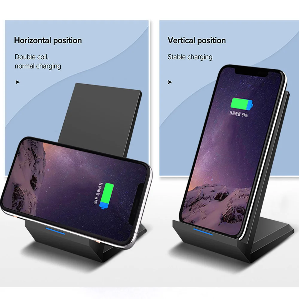 20W/15W/10W Wireless Phone Charger Phone Holder Wireless Charging Station Fast Charge
20W/15W/10W Wireless Phone Charger Phone Holder Wireless Charging Station Fast Charge