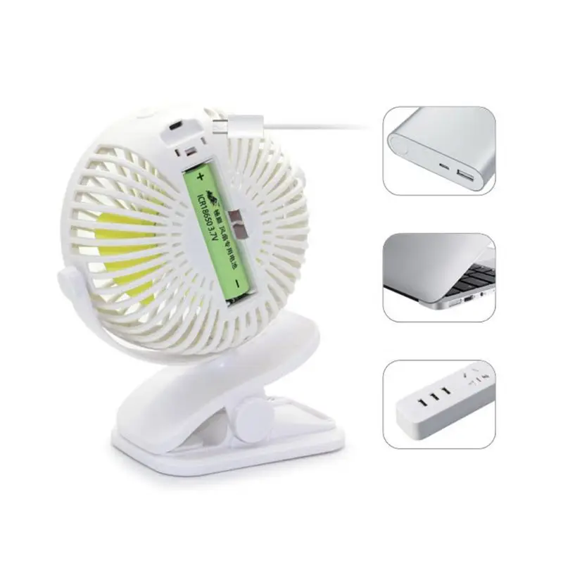 Desktop Fan - USB Rechargeable Clip On Fan, 360 Free Rotation Lower Noise Cooling Fan For Baby Carriage Stroller Cot Travel Cam
Desktop Fan - USB Rechargeable Clip On Fan, 360 Free Rotation Lower Noise Cooling Fan For Baby Carriage Stroller Cot Travel Cam