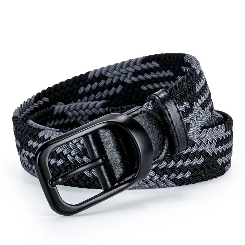 Men Women Casual Knitted Pin Buckle Belt Woven Canvas Elastic Expandable Braided Stretch Belts Plain Webbing Strap Corset Belt
Men Women Casual Knitted Pin Buckle Belt Woven Canvas Elastic Expandable Braided Stretch Belts Plain Webbing Strap Corset Belt