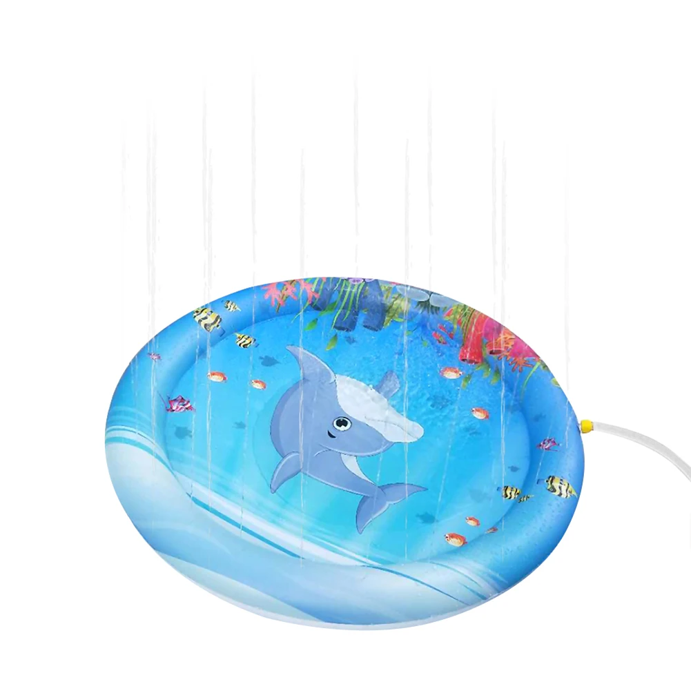 Inflatable Spray Water Cushion Summer Kids Play Water Mat Outdoor Game Toy Lawn For Children Summer Pool Kids Games Fun Spray
Inflatable Spray Water Cushion Summer Kids Play Water Mat Outdoor Game Toy Lawn For Children Summer Pool Kids Games Fun Spray