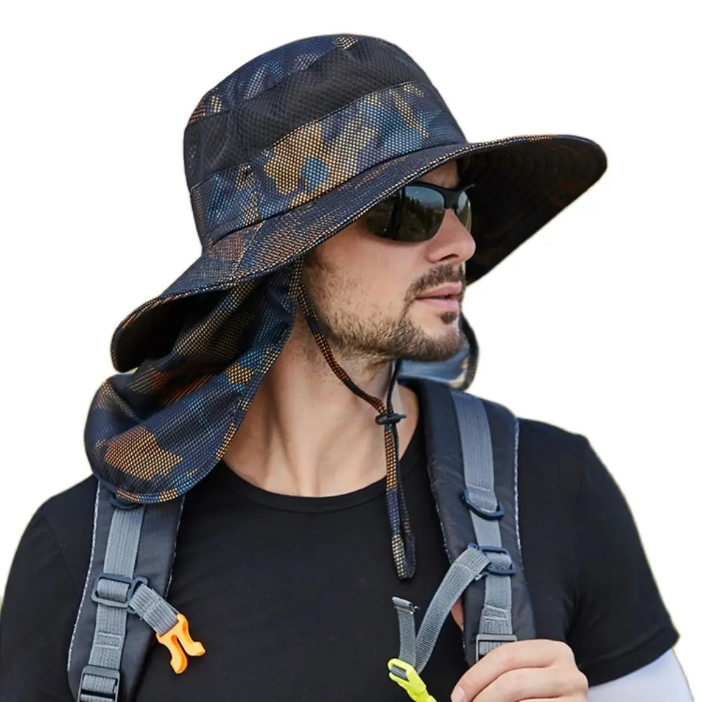 Fishing Camping Cap Summer Men Camouflage Large Bucket Cap Foldable Breathable Anti UV Sun-proof Hiking Sun Hats
Fishing Camping Cap Summer Men Camouflage Large Bucket Cap Foldable Breathable Anti UV Sun-proof Hiking Sun Hats