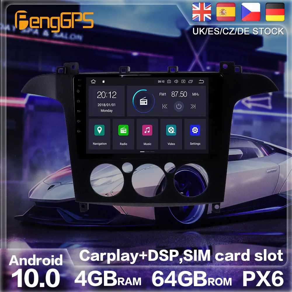 Android 10 PX6 GPS Navigation For Ford S-Max MAX 1 2006-2008 Auto Radio Stereo Car CD DVD Multimedia Auto Player HeadUnit 2 DIN
Android 10 PX6 GPS Navigation For Ford S-Max MAX 1 2006-2008 Auto Radio Stereo Car CD DVD Multimedia Auto Player HeadUnit 2 DIN