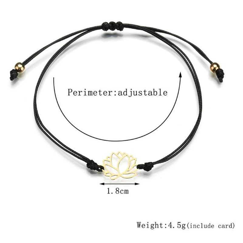2021 New Fashion Female Personality Hollow Lotus Rope Bracelets Christmas Bangle Gift For Women
2021 New Fashion Female Personality Hollow Lotus Rope Bracelets Christmas Bangle Gift For Women
