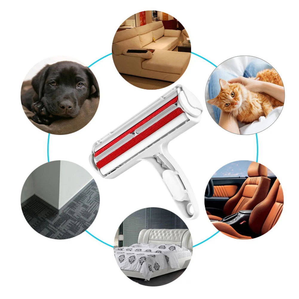 Pet Hair Remover Roller Dog Cat Fur Hair Cleaning Lint Remover Brush for Furniture Sofa Carpets Clothing Self-Cleaning Lint
Pet Hair Remover Roller Dog Cat Fur Hair Cleaning Lint Remover Brush for Furniture Sofa Carpets Clothing Self-Cleaning Lint