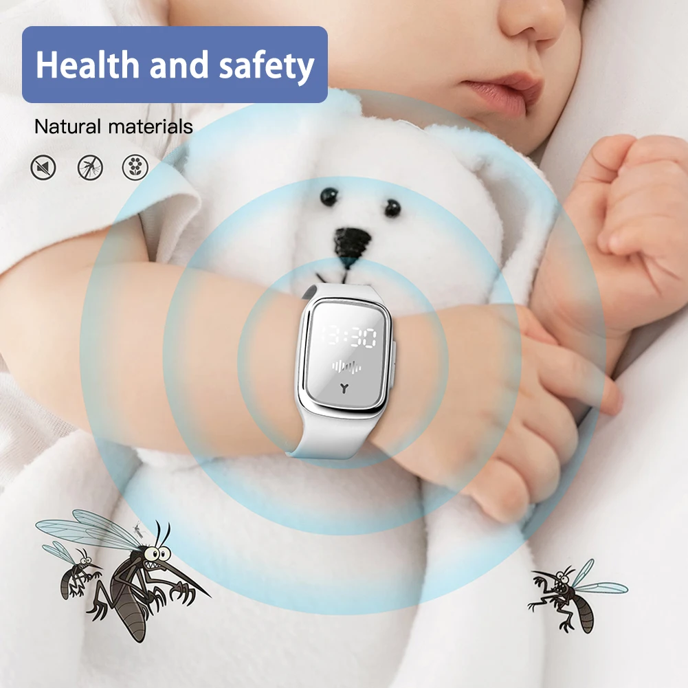 1pcs Eco Friendly NEW Mini Efficiently Ultrasonic Anti Mosquito Insect Pest Bugs Repellent Repeller Wrist Bracelet Watch
1pcs Eco Friendly NEW Mini Efficiently Ultrasonic Anti Mosquito Insect Pest Bugs Repellent Repeller Wrist Bracelet Watch