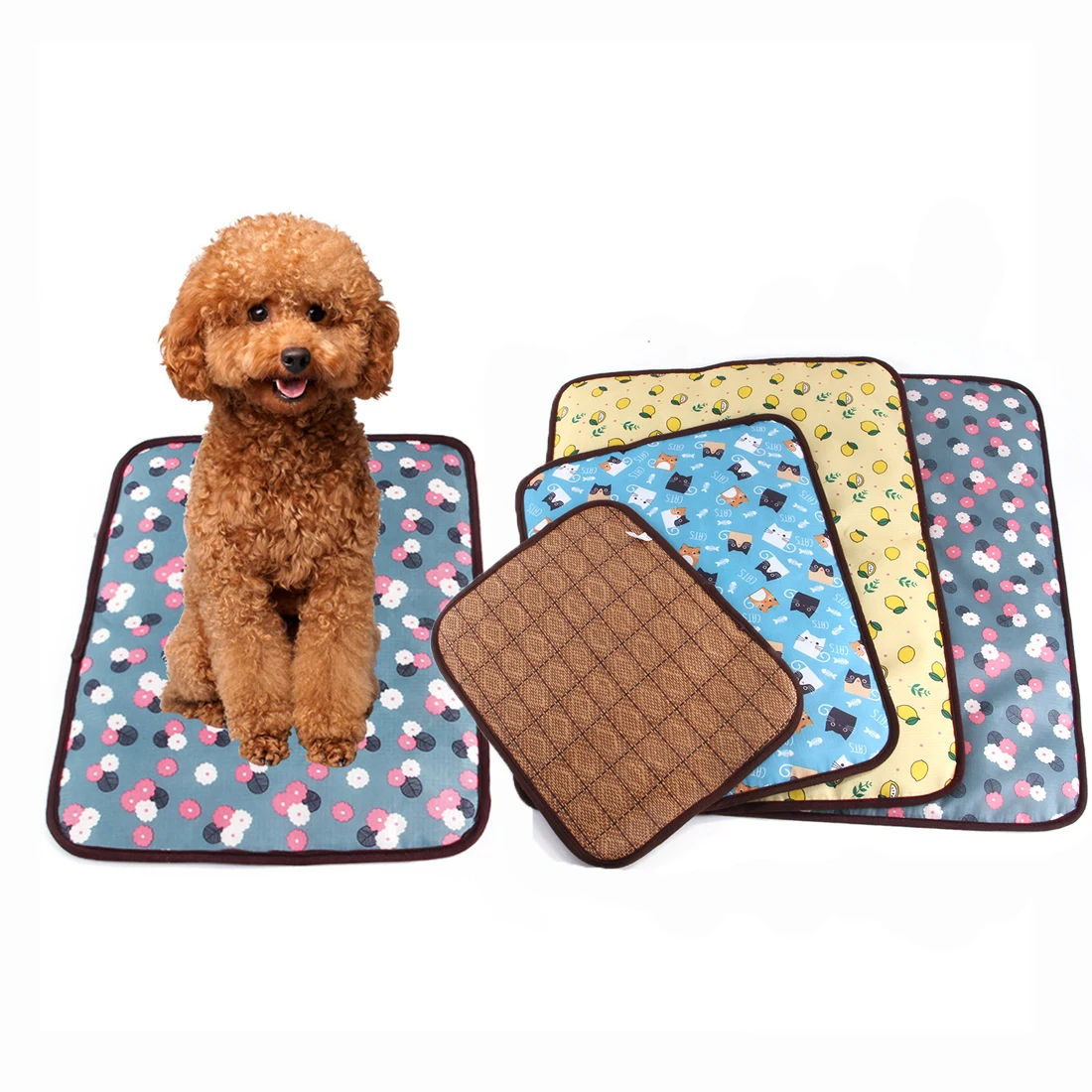 Breathable Dog Cat Cooling Mat Ice Pad Puppy Cat Cushion Mats Non-Toxic Cool Bed Blanket Summer Cartoon Dog Ice Mattress
Breathable Dog Cat Cooling Mat Ice Pad Puppy Cat Cushion Mats Non-Toxic Cool Bed Blanket Summer Cartoon Dog Ice Mattress
