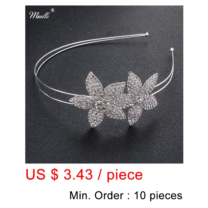Miallo цветок обруч для волос со стразами корона тиара Свадебные украшения для волос женские аксессуары головной убор украшения девочки
Miallo цветок обруч для волос со стразами корона тиара Свадебные украшения для волос женские аксессуары головной убор украшения девочки