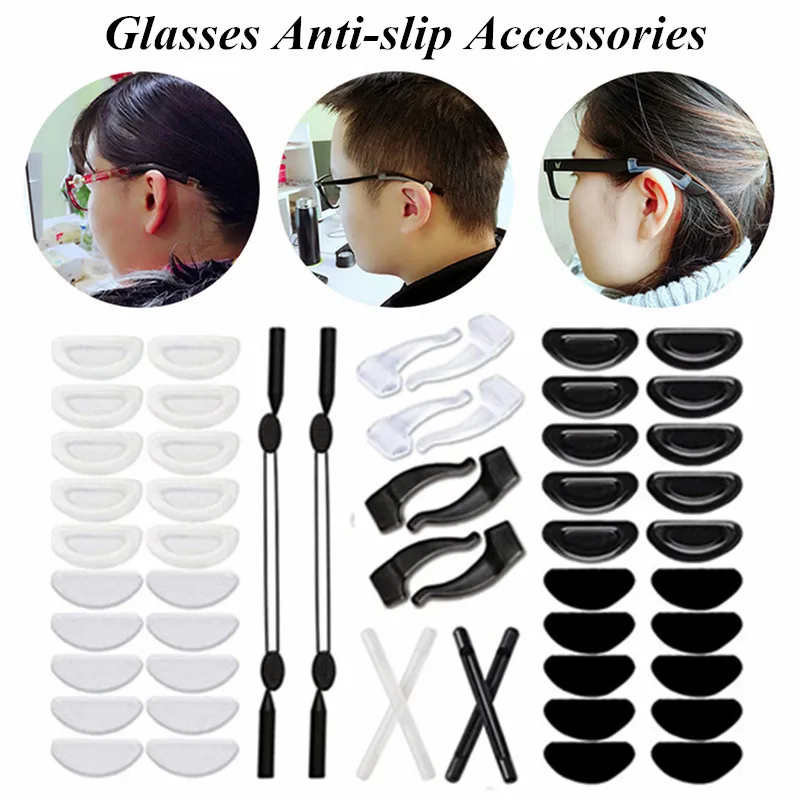 27Pairs/Set Unisex Sport Daily Sunglasses Holder Grips Nose Pads Anti-slip Glasses Accessories Set Anti Slip Glasses Retainers
27Pairs/Set Unisex Sport Daily Sunglasses Holder Grips Nose Pads Anti-slip Glasses Accessories Set Anti Slip Glasses Retainers