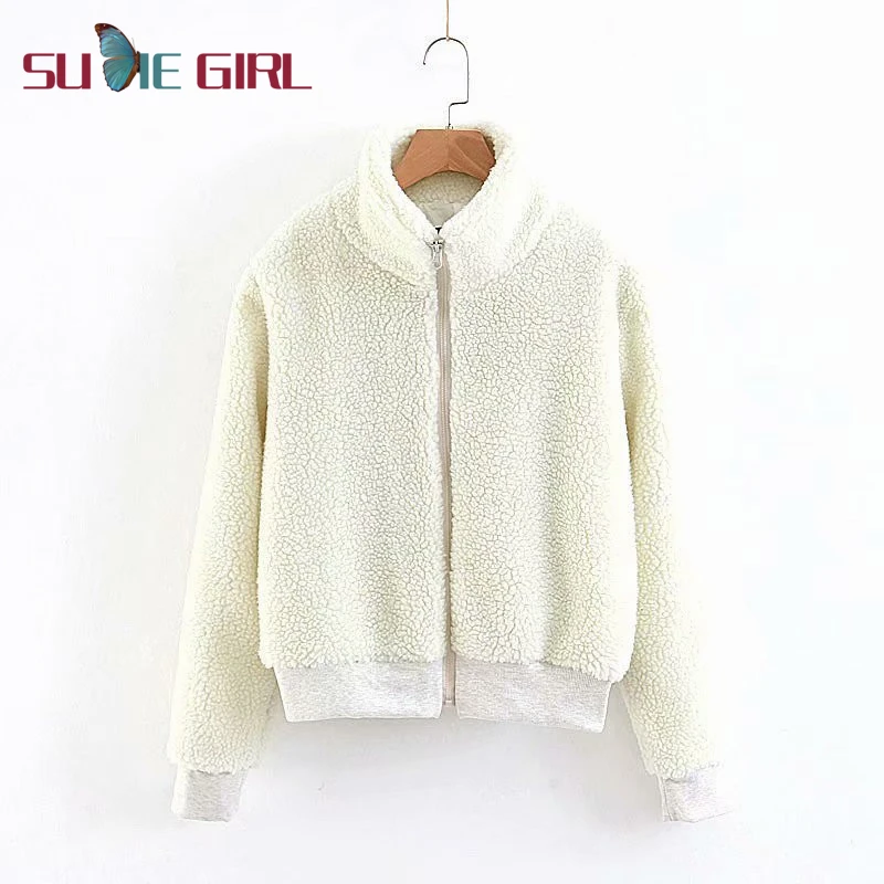 SUDIE Girl Ladies pure color autumn and winter models casual all-match long-sleeve lambswool cotton Clothes without hats
SUDIE Girl Ladies pure color autumn and winter models casual all-match long-sleeve lambswool cotton Clothes without hats