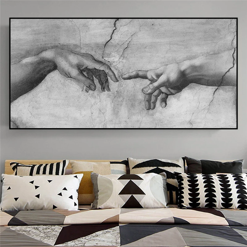 Canvas Paintings The Creation of Adam By Michelangelo Famous Art on The Wall Art Posters and Prints Hand To Hand Art Pictures
Canvas Paintings The Creation of Adam By Michelangelo Famous Art on The Wall Art Posters and Prints Hand To Hand Art Pictures