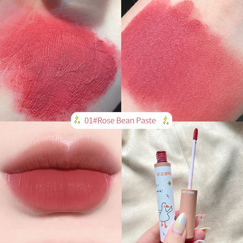 5 Color Matte Texture Lip Gloss Waterproof Sweat Resistant Long Lasting Lip Glaze Sexy Red Lip Tint Makeup TSLM1
5 Color Matte Texture Lip Gloss Waterproof Sweat Resistant Long Lasting Lip Glaze Sexy Red Lip Tint Makeup TSLM1