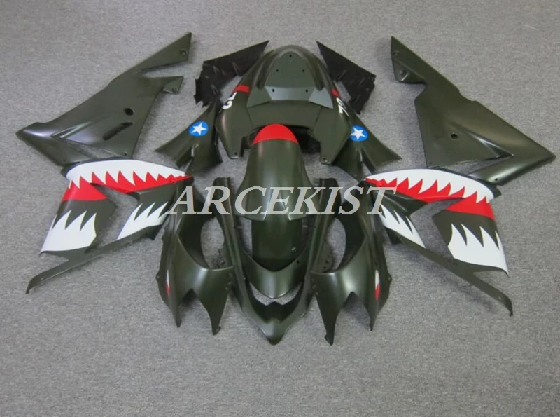 New ABS whole Fairings Kit Fit for Kawasaki Ninja ZX-10R ZX10R 10R 2004 2005 04 05 Bodywork set Shark
New ABS whole Fairings Kit Fit for Kawasaki Ninja ZX-10R ZX10R 10R 2004 2005 04 05 Bodywork set Shark