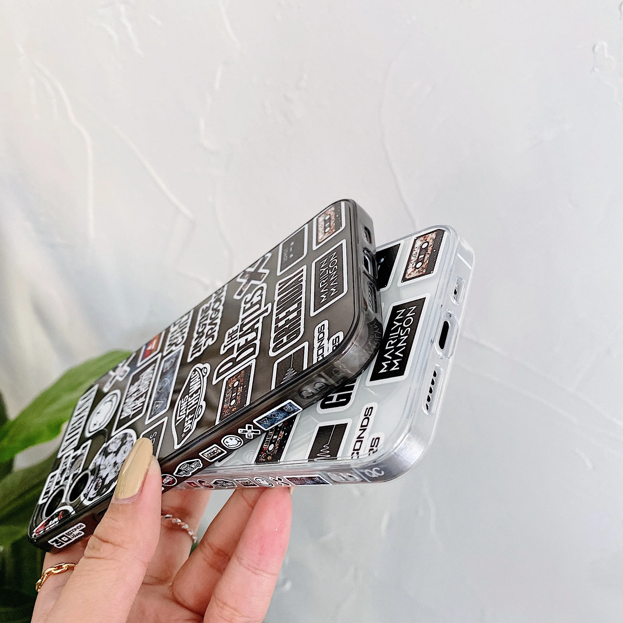 Fashion personality label Phone Case for iPhone 12 11 Pro Max XS MAX XR 7 8 Plus Luxury shell Soft Transparent Protection Cover
Fashion personality label Phone Case for iPhone 12 11 Pro Max XS MAX XR 7 8 Plus Luxury shell Soft Transparent Protection Cover
