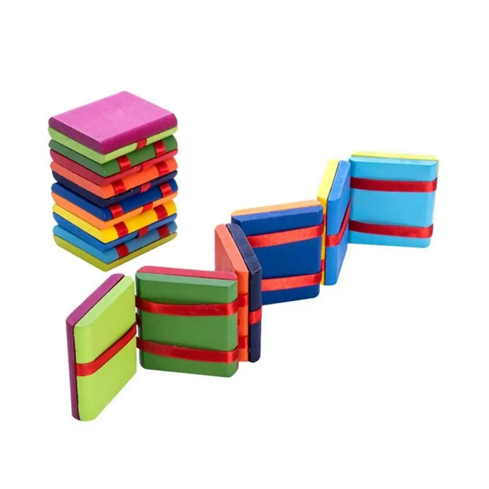 Colorful Flap Wooden Ladder Change Visual Illusion Novelty Decompression Children's Fidget Toy Gift Magic Tricks Flap Toy
Colorful Flap Wooden Ladder Change Visual Illusion Novelty Decompression Children's Fidget Toy Gift Magic Tricks Flap Toy