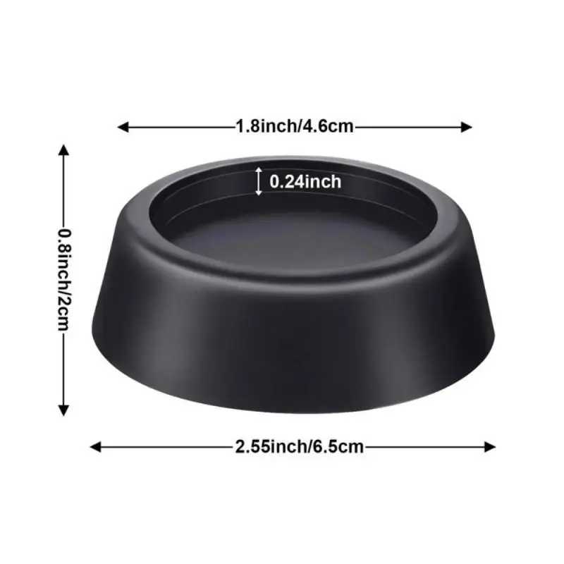 4Pcs Rubber Anti-vibration Anti Slip Furniture Cups Black/White Bathroom Washing Machine Foot Pads Isolation Furniture Feet Cups
4Pcs Rubber Anti-vibration Anti Slip Furniture Cups Black/White Bathroom Washing Machine Foot Pads Isolation Furniture Feet Cups