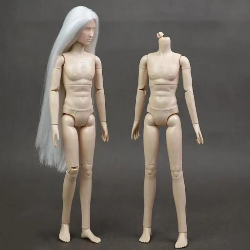 1/6 Nude Male BJD Doll 20 Joint Flexible Body BJD Boy Long White Black Hair Boyfriend DIY 31cm Doll Toys Elf on The Shelf Gifts
1/6 Nude Male BJD Doll 20 Joint Flexible Body BJD Boy Long White Black Hair Boyfriend DIY 31cm Doll Toys Elf on The Shelf Gifts