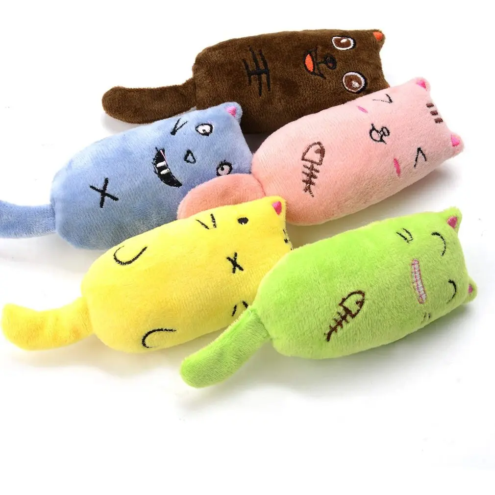 Cat Chew Toy Bite Resistant Catnip Toys Catnip Filled Plush Cartoon Teething Chew Toy Kicker Toys For Cats 
Cat Chew Toy Bite Resistant Catnip Toys Catnip Filled Plush Cartoon Teething Chew Toy Kicker Toys For Cats