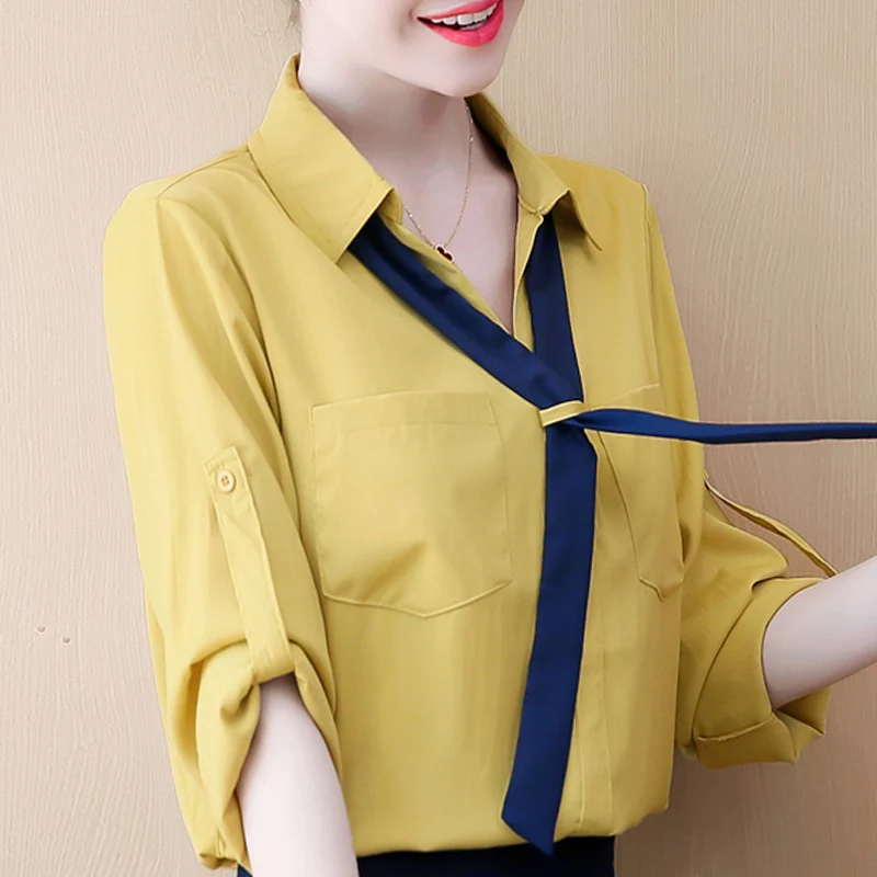 Blusas Mujer De Moda 2021 с V-образным вырезом офисная блузка топы Женская одежда с длинным рукавом Блузка женская шифоновая блузка с принтом рубашка ...
Blusas Mujer De Moda 2021 с V-образным вырезом офисная блузка топы Женская одежда с длинным рукавом Блузка женская шифоновая блузка с принтом рубашка ...