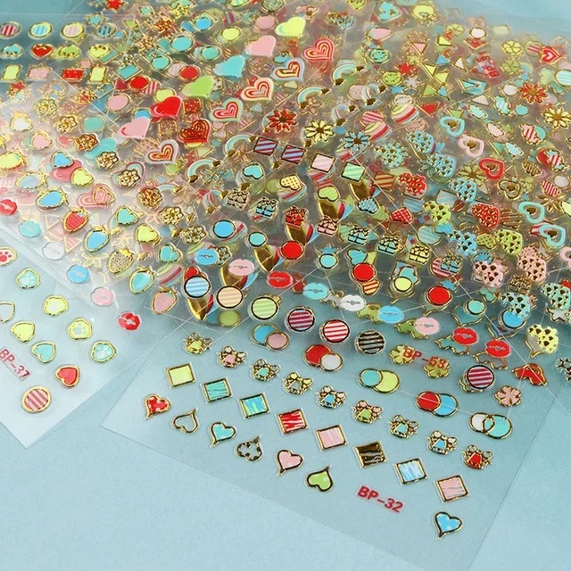 30pcs Gold Silver 3D Nail Art Sticker Hollow Decals Mixed Designs Adhesive Flower Nail Tips Letter Butterfly Paper Nail
30pcs Gold Silver 3D Nail Art Sticker Hollow Decals Mixed Designs Adhesive Flower Nail Tips Letter Butterfly Paper Nail