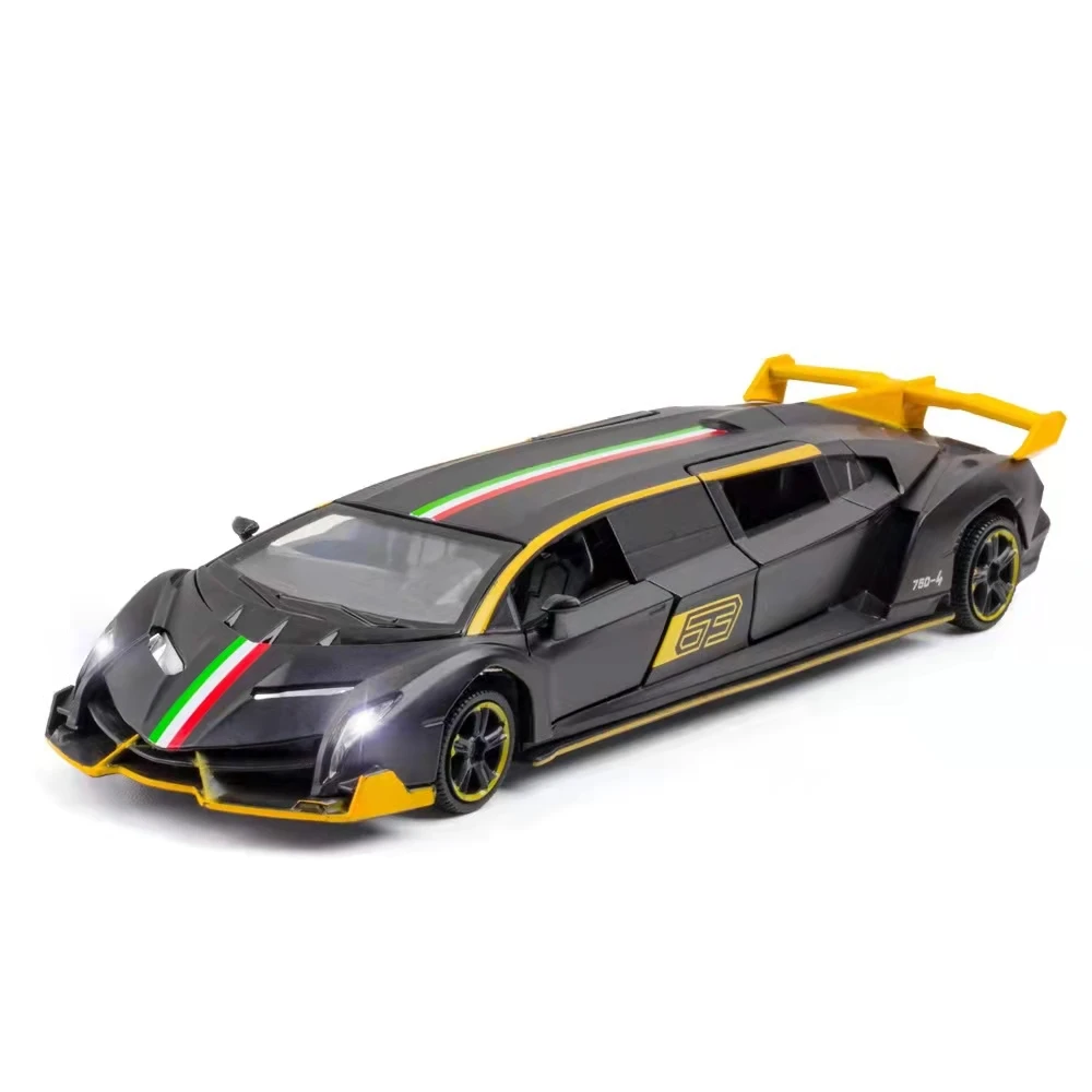 1:32 Lamborghini Extended version alloy car model simulation force control sound and light toy gift collection
1:32 Lamborghini Extended version alloy car model simulation force control sound and light toy gift collection