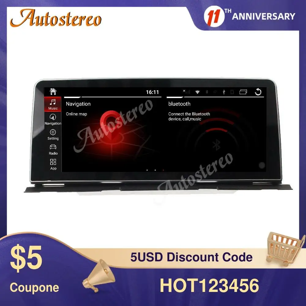 For BMW 6 Series 6GT M6 F06/F12 12.5 Android 11 8+128 4G LTE Car GPS Navigation AutoStereo Headunit Multimedia Player Radio Tape
For BMW 6 Series 6GT M6 F06/F12 12.5 Android 11 8+128 4G LTE Car GPS Navigation AutoStereo Headunit Multimedia Player Radio Tape